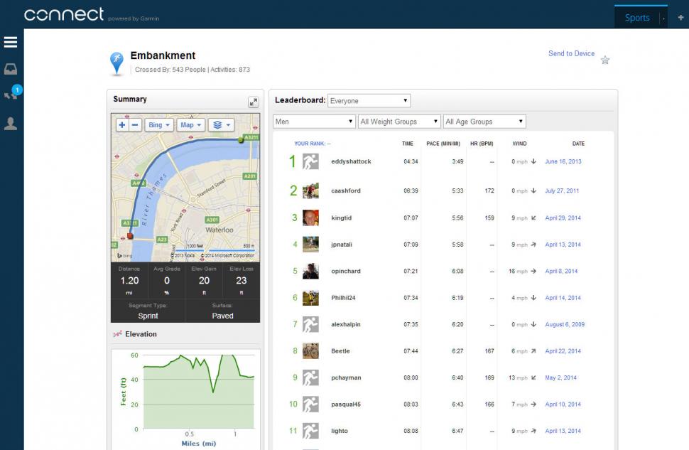 Garmin connect discount dashboard add widget